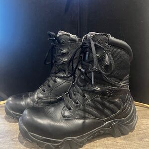 Bates GORTEX Waterproof Tactical Side Zip Boots Women’s size 6.5 Military Combat